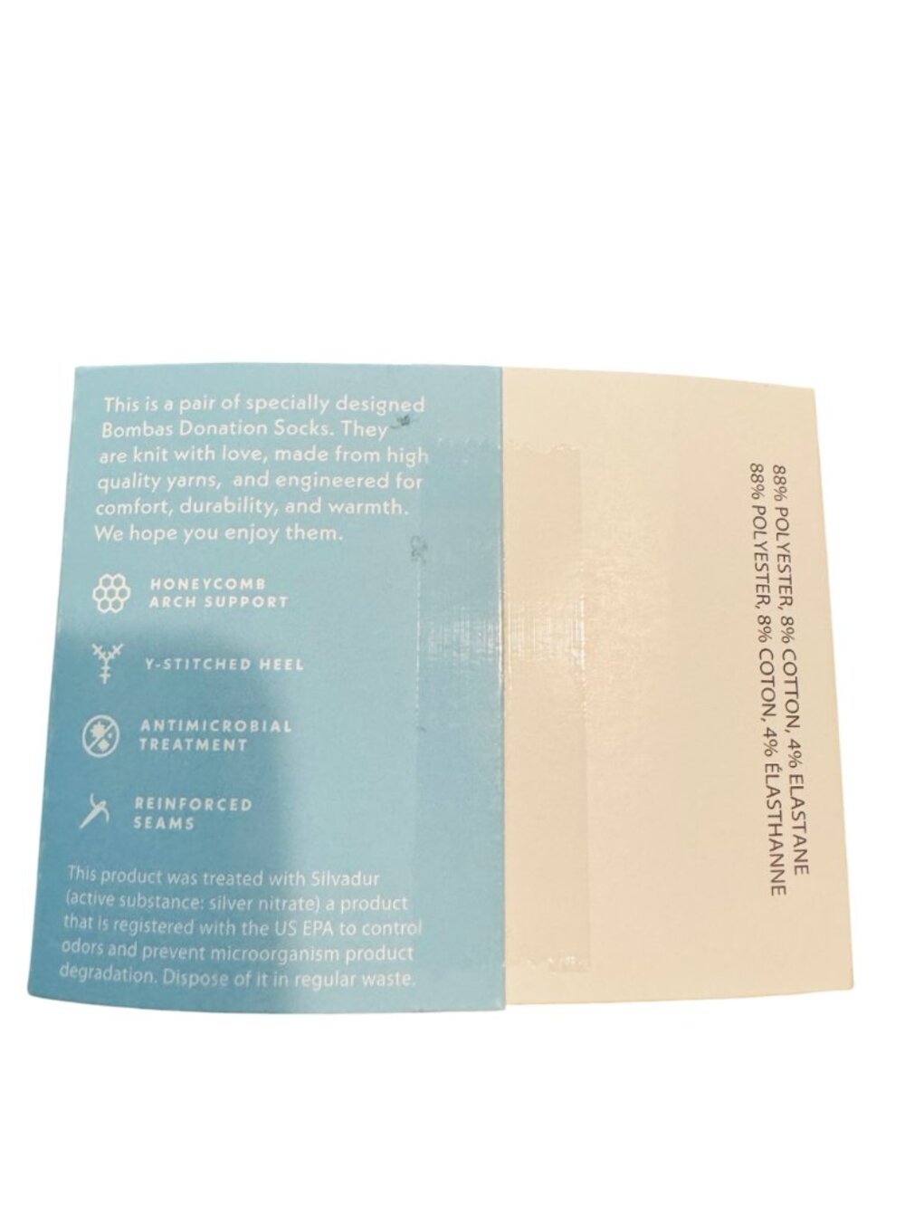 Bombas Crew socks size small black honeycomb arch support stay up antimicrobial - Picture 13 of 14